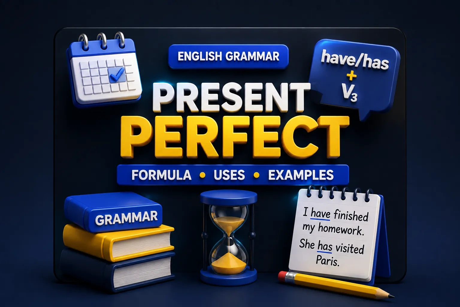 آموزش زمان حال کامل (Present Perfect)