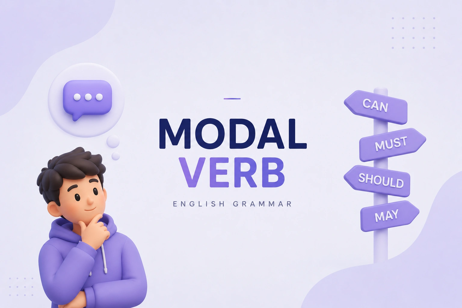 راهنمای کامل افعال وجهی (Modal Verbs)